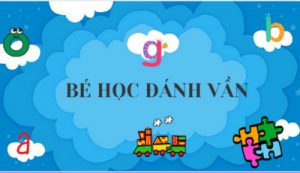 bé học đánh vần